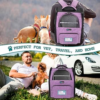 Amazon.com : PetAmi Dog Backpack Carrier for Small Large Cat